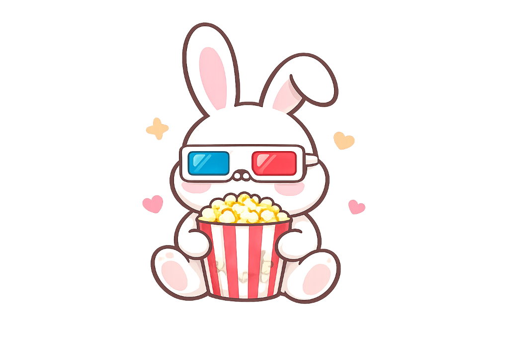 Babyiel Popcorn Bunny Mascot